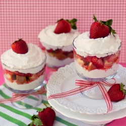 Mini Strawberry Trifles