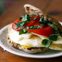 Caprese Egg Sandwich