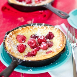 Raspberry Dutch Baby