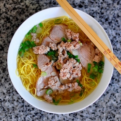 Vietnamese Pork Noodle Soup