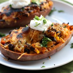 Southwestern Stuffed Sweet Potatoes