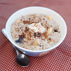 Banana-Nut Oatmeal