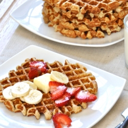 Oatmeal & Honey Waffles