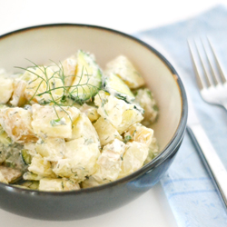 Potato and Zucchini Salad