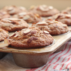 Banana Almond Butter Muffins