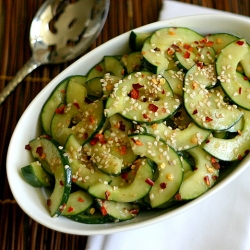 Miso Cucumber Salad