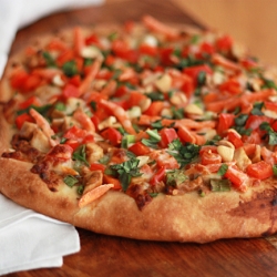 Thai Chicken Pizza