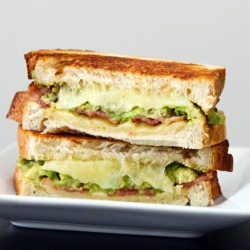 Avocado & Bacon Grilled Cheese