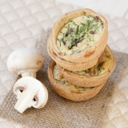 Individual Chicken Quiches