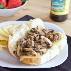 Philly Cheesesteak Sloppy Joe