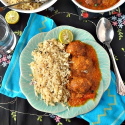 Raw Jackfruit kofta curry