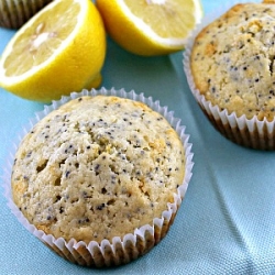 Coconut-Lemon Poppy Seed Muffins