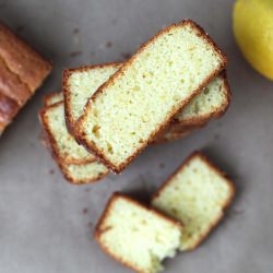 French Yogurt Lemon Pound Cake