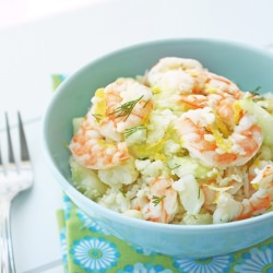 Shrimp & Cauliflower Salad