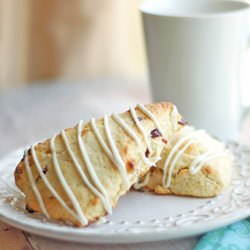 Lemon Cranberry Scones