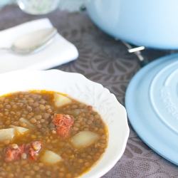 Lentejas con chorizo