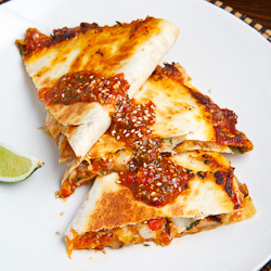 Sweet Chili Chicken Quesadilla