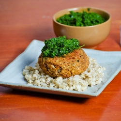 Vegan Red Lentil Burgers