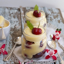 Cherry Tart in a Jar