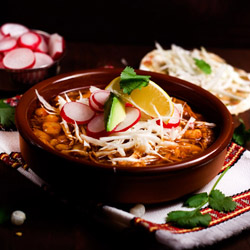 Red Chicken Pozole