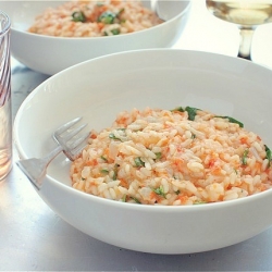 Red Pepper Risotto