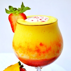 Pineapple Upside Down Cake Daiquiri