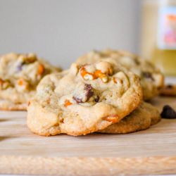 Pretzel Butterscotch Cookies