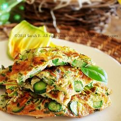 Omelette with Zucchini