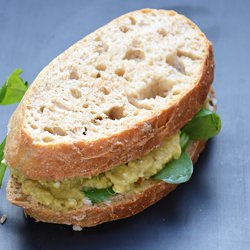 Sandwich with Avocado Salad