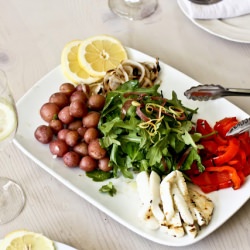 Grilled Calamari Salad