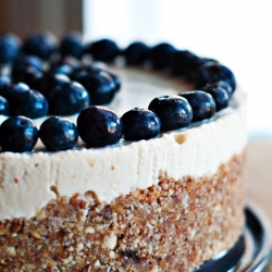 Raw Blueberry Lemon Cheesecake