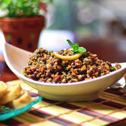 Lebanese inspired Olive Tapenade