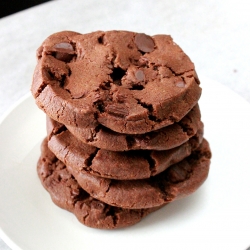 Double Chocolate Cookies