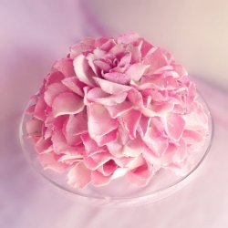 Giant Sugared Rose Petal Cake