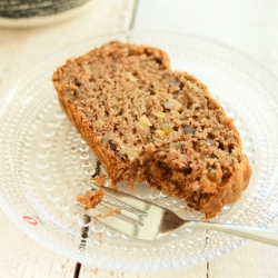 Vegan Banana and Walnut Bread