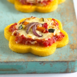 Mini Polenta Pizzas