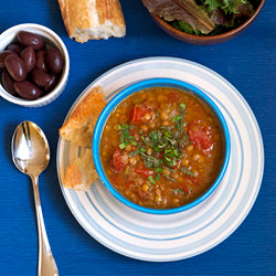 Greek Lentil Soup (Faki)