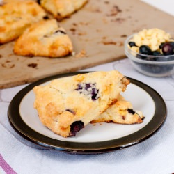 Lemon Blueberry Scones