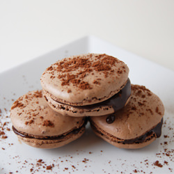 Chocolate Macarons