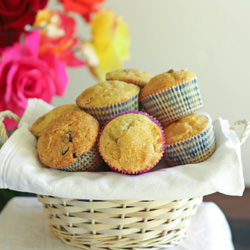 Kumquat Chocolate Chip Muffins