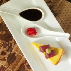 Wasabi Cheesecake with Maguro