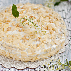 Bird-Cherry Cake