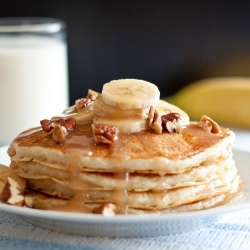 Banana Bread Pancakes