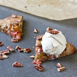 Lemon Rhubarb Galette