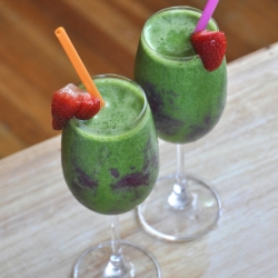 Green and Purple Smoothie