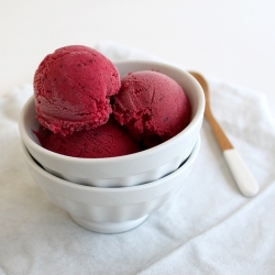 Olallieberry Ice Cream