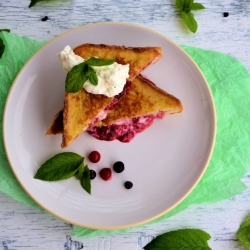 French Roast with Raspberries