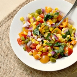 Fire Roasted Corn Salsa