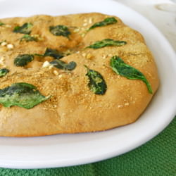 Spinach Parmesan Focaccia