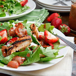 Strawberry & Grilled Chicken Salad